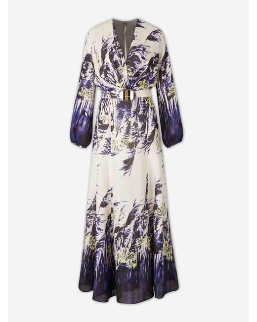 Silvia Tcherassi White Kady Maxi Dress
