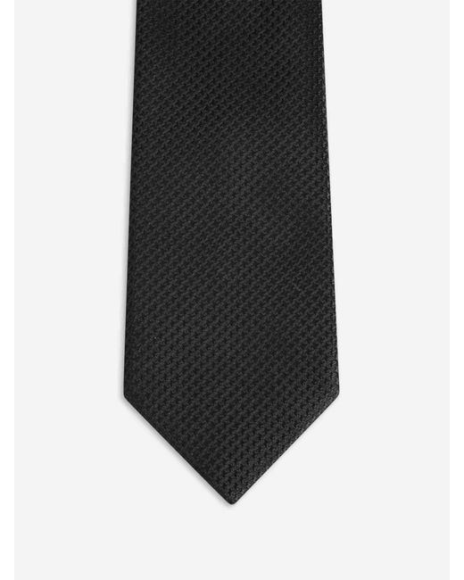Tom Ford Black Textured Tie for men