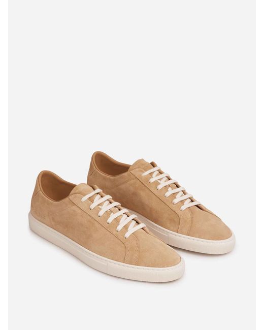 Common Projects Natural Sneakers Achilles Low for men