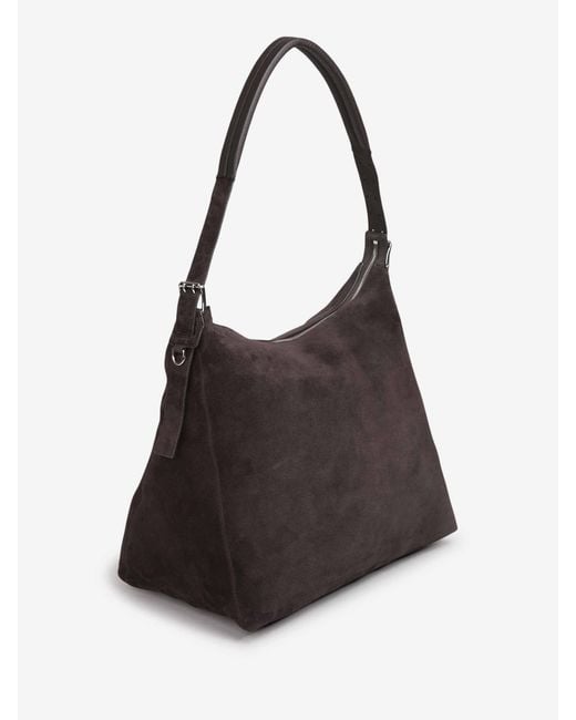 Lemaire Black Maxi Hobo Bag for men
