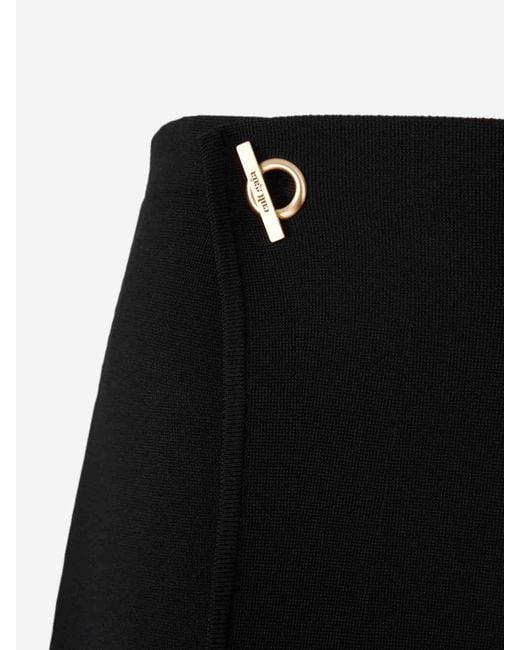 Cult Gaia Black Remia Culottes