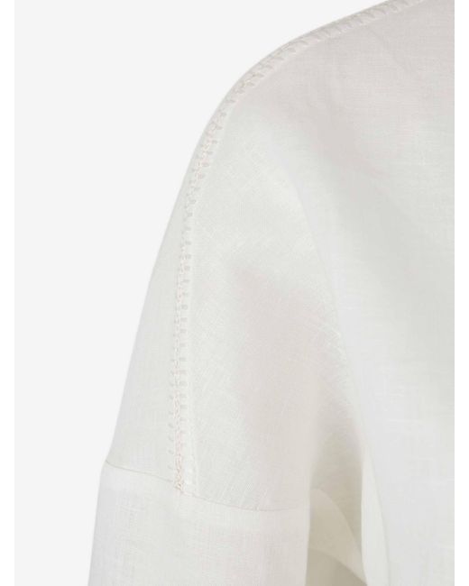 ANDRES OTALORA White Obsession Shirt