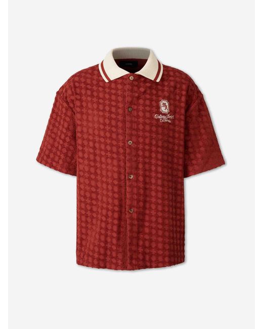 Amiri Red Casual Knit Shirt for men