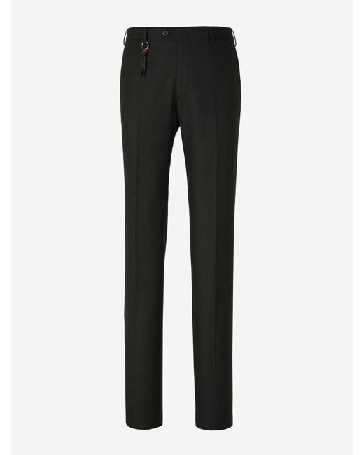 Marco Pescarolo Black Cashmere Dressy Pants for men