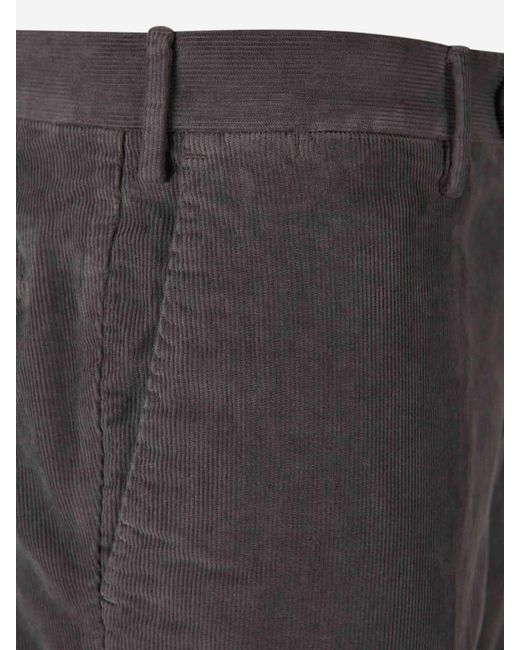 Pantalones Micropana Algodón PT Torino de hombre de color Gray