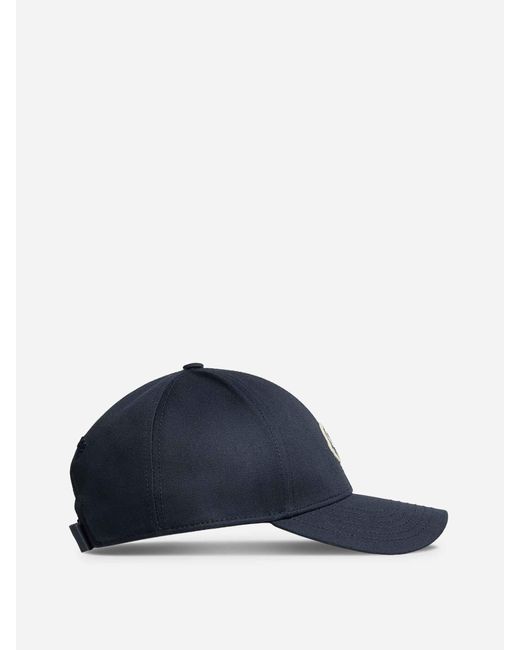 Berretto Da Baseball di Moncler in Blue da Uomo