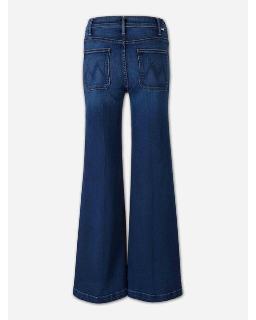 Mother Blue The Hustler Roller Patch Pocket Jeans