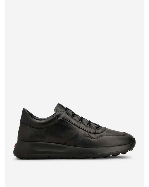 Tod's Black Leather Sneakers for men