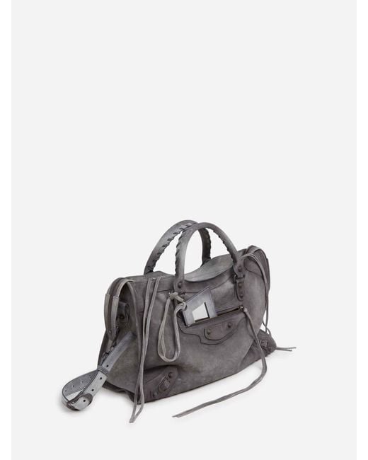 Balenciaga Gray Le City Bag