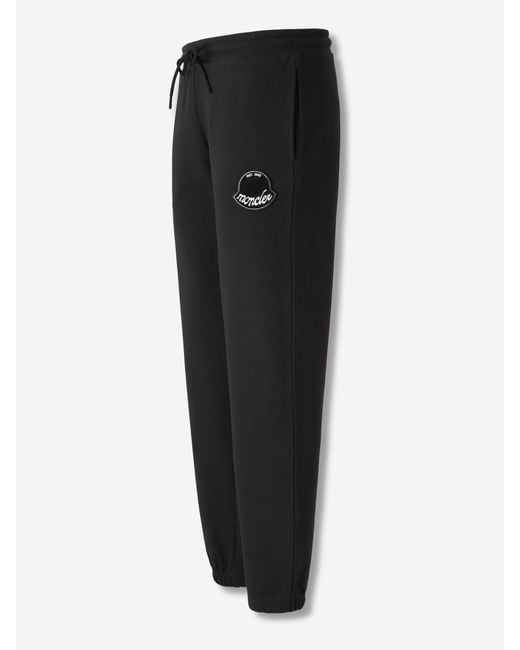 Joggers Deportivos Algodón Moncler de hombre de color Black