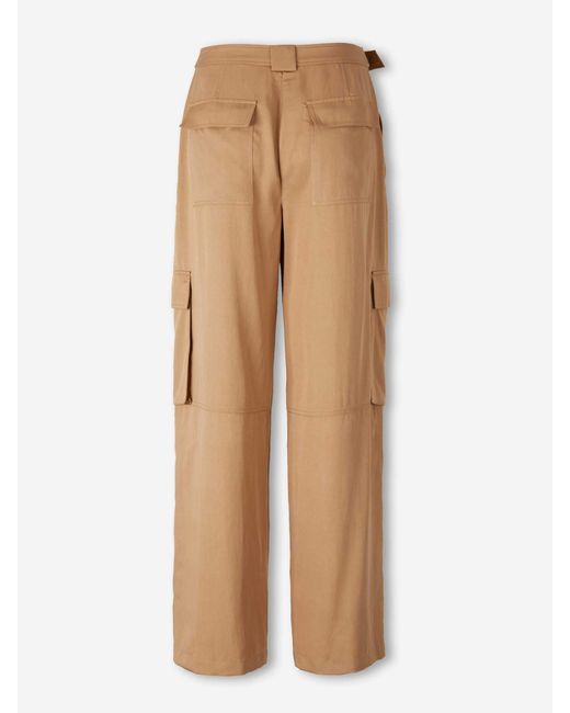 Pantalones Cargo Rectos Jonathan Simkhai de color Natural