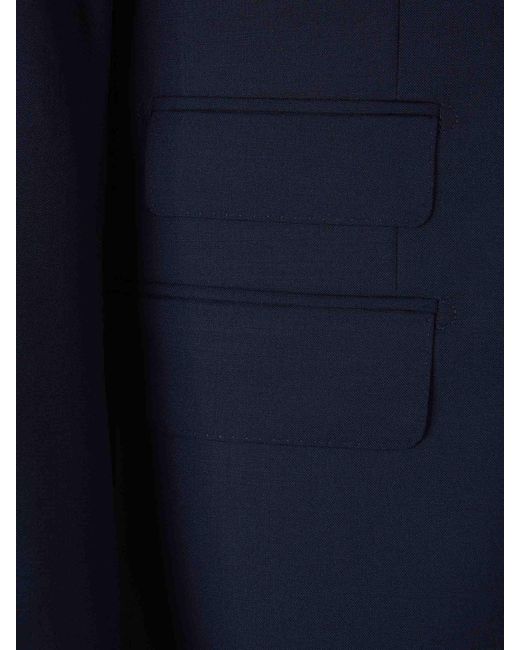 SCABAL® Blue Formal Wool Suit for men