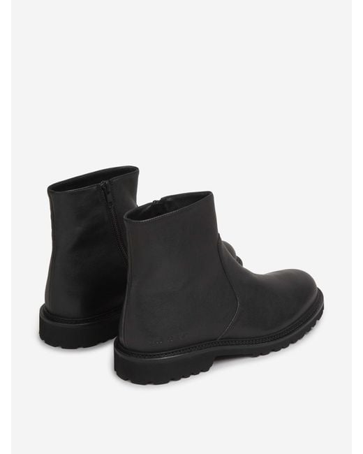 Bottes En Cuir Common Projects pour homme en coloris Black