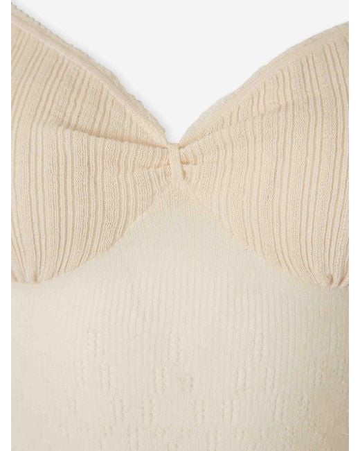 Victoria Beckham White Top Cami