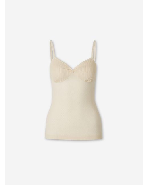 Victoria Beckham White Top Cami