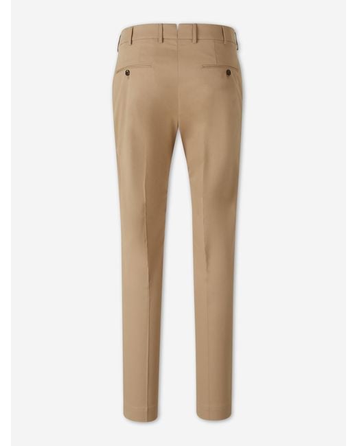 Incotex Natural Straight Chino Trousers for men