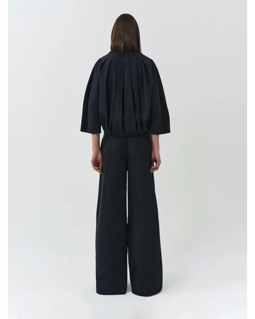 Jonathan Simkhai Black Jess Cotton Jacket