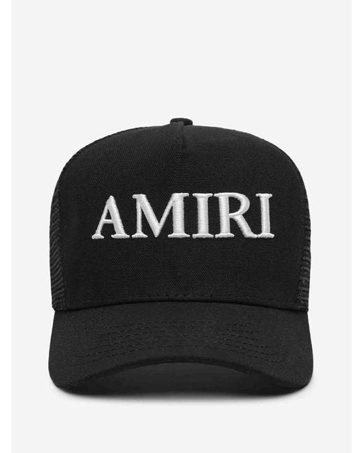 Cappellino Con Logo Ricamato di Amiri in Black da Uomo
