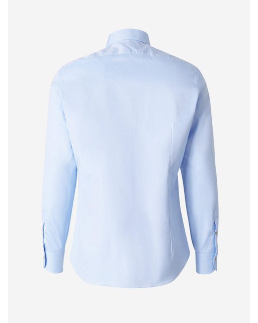 Santa Eulalia Blue Royal Oxford Shirt for men