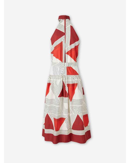 Silvia Tcherassi White Maxi Lana Dress