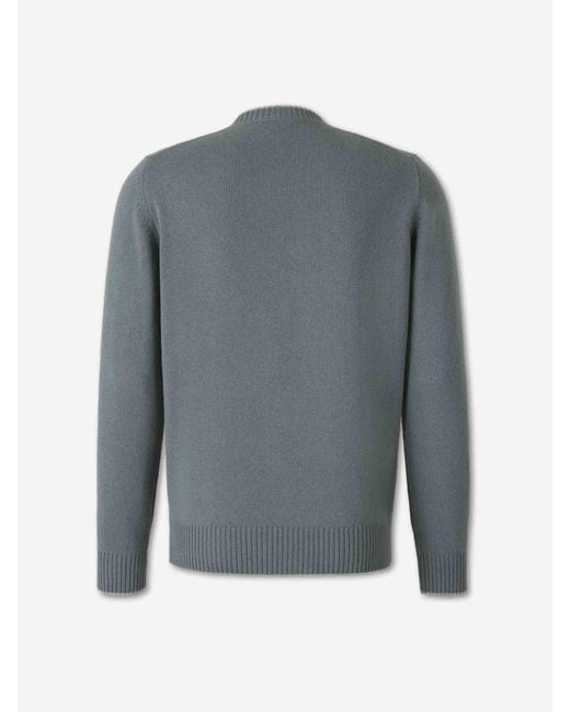 Santa Eulalia Blue Crew Neck Sweater for men