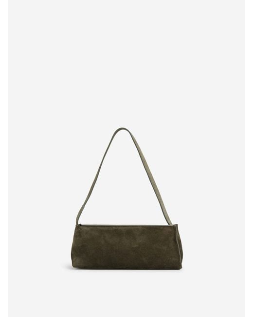 Marni Natural Rectangular Suede Bag