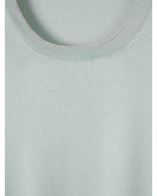 Santa Eulalia Blue Crew Neck Sweater for men
