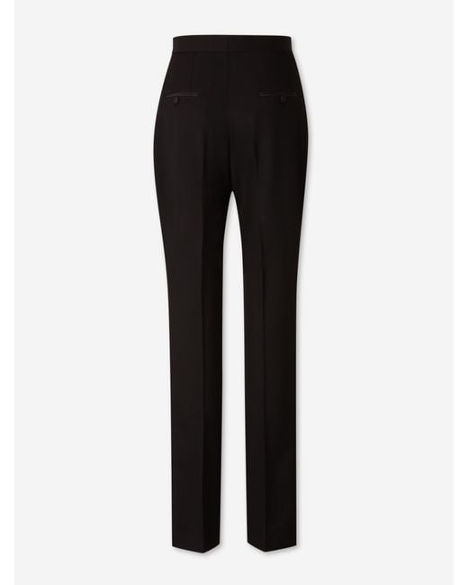 Tom Ford Black Wool Dress Trousers