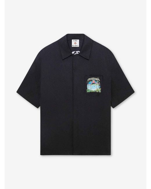 Casablanca Blue Shirt For The Love for men