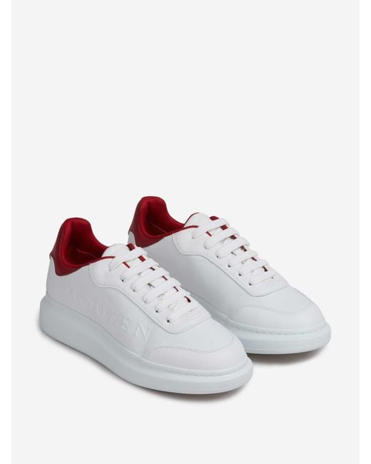 Sneakers Oversized Logo Alexander McQueen pour homme en coloris White