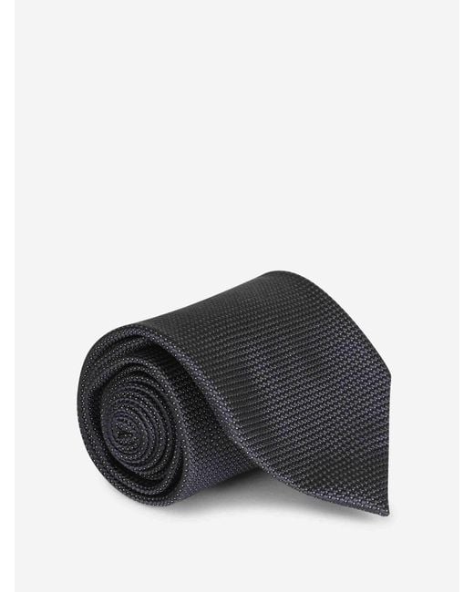 Tom Ford Blue Textured Tie for men
