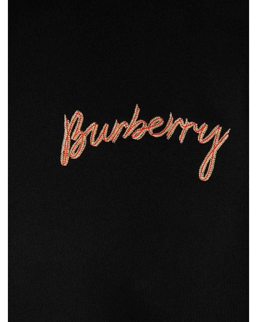 Burberry Black Turtleneck Sweatshirt for men