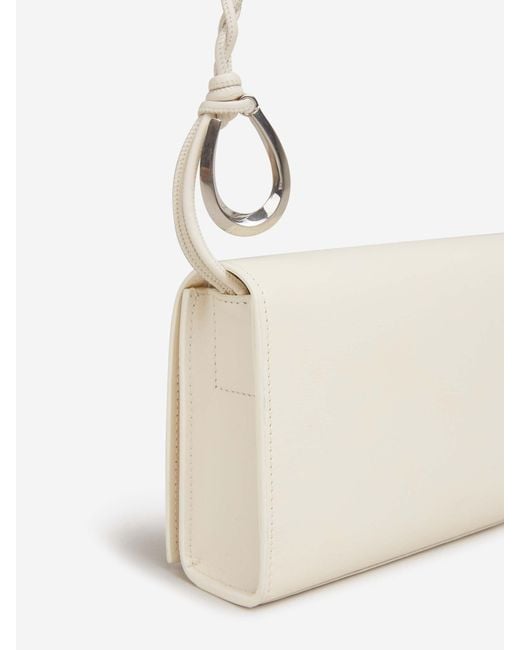 Mini Sac À Nœuds Jil Sander en coloris White