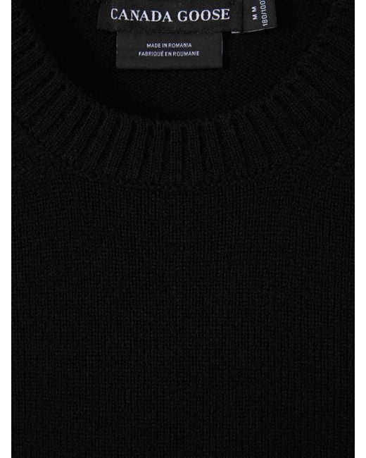 Canada Goose Black Matawin Sweater for men