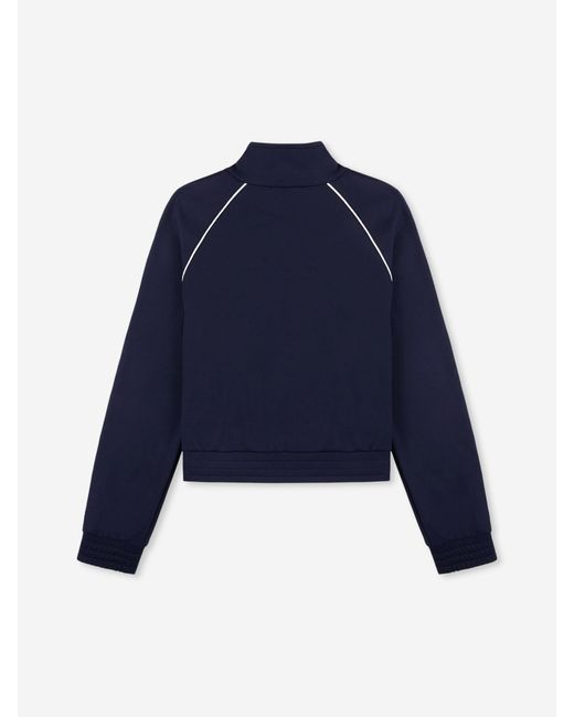 Sporty & Rich Blue Logo Technical Jacket