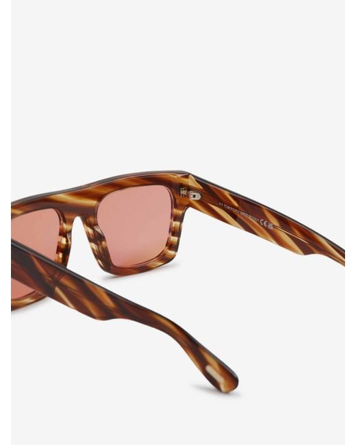 Tom Ford Pink Square Sunglasses for men