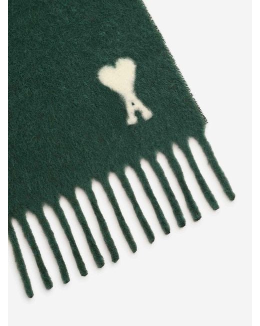 AMI Logo-Schal in Green für Herren