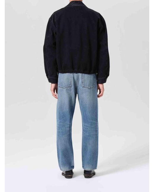 Agolde Blue 90's Straight Leg Jeans for men