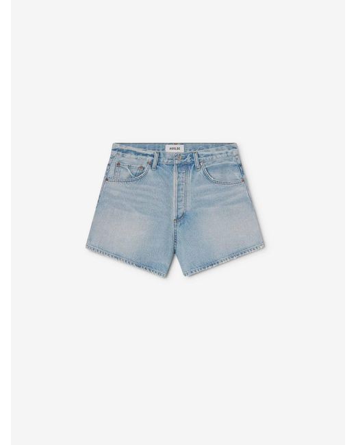 Agolde Blue Shorts Leith