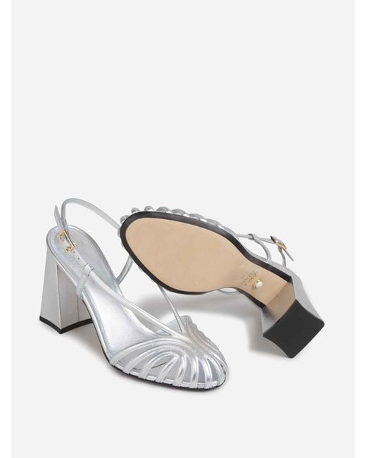 ALEVI White Marta 90 Sandals