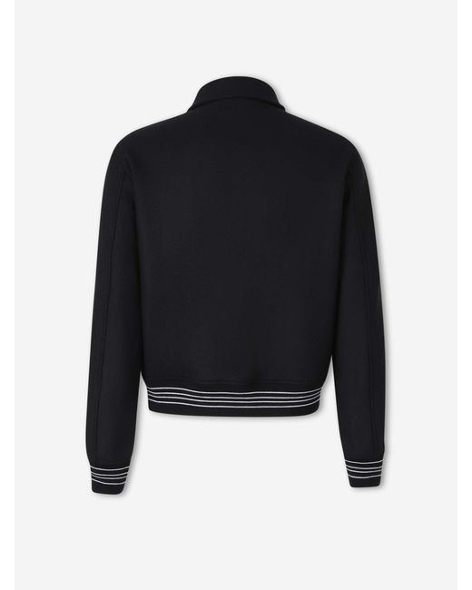 Amiri Black Skel Bomber Jacket for men