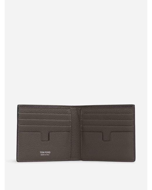 Tom Ford White Leather Wallet for men