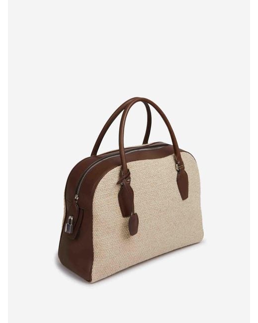 Bolso India The Row de color Natural