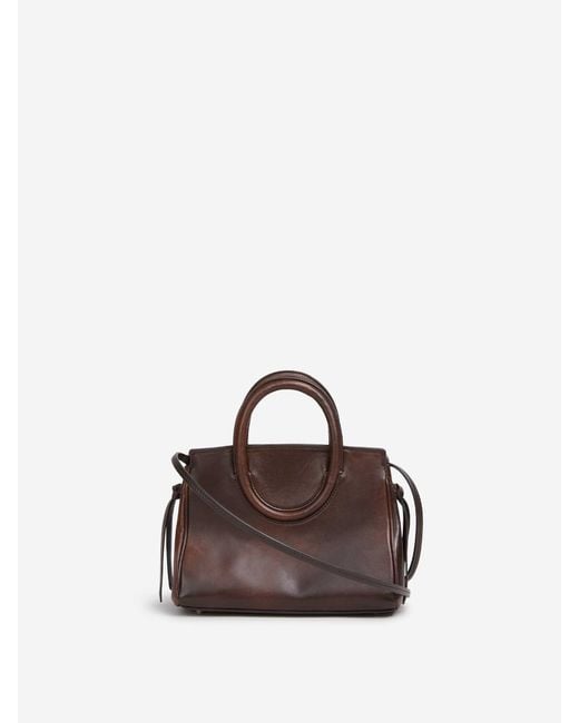 Borsa Mini Maude di Staud in Brown