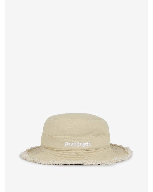Palm Angels Natural Fisherman's Hat for men