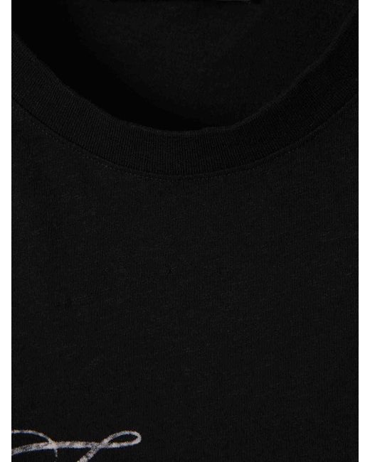 Jacquemus Black Short Sleeve T-Shirt for men