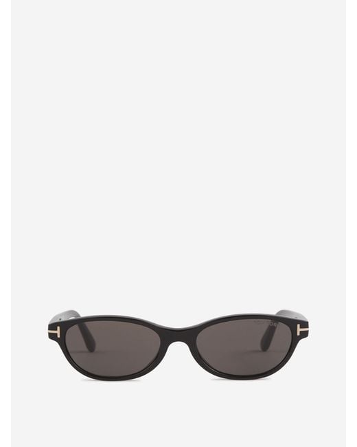Tom Ford Gray Sunglasses Chloe-02