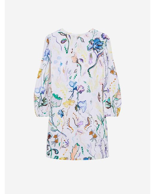 Dorothee Schumacher White Linen Mini Dress