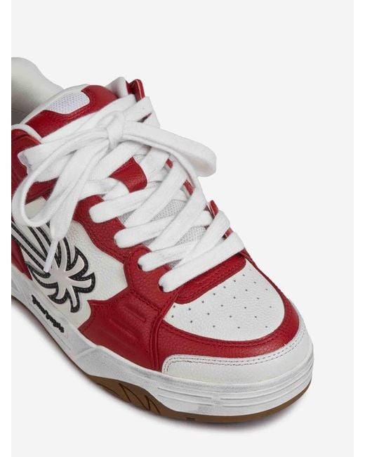 Sneakers Venice Worn Out di Palm Angels in Red da Uomo
