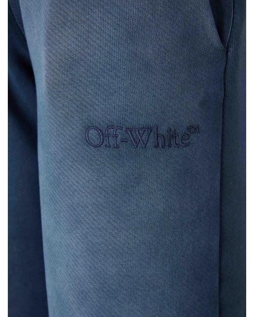 Off-White c/o Virgil Abloh Blue Weite Gerade Joggers